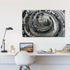 Picture of Cuadro canvas  | Arte espiral BN