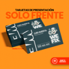 Tarjetas de presentación personalizadas con impresión solo al frente, sube tu archivo para impresión profesional
