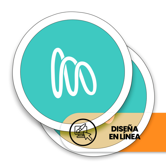 Foto de Stickers con Corte circular