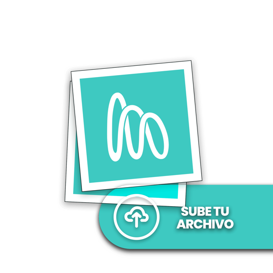 Foto de Stickers con Corte cuadrado